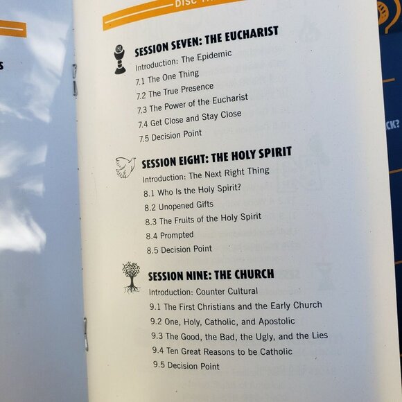 Decision Point Lot The Workbook DVD Set of 4 Spiritual Journey Paperback Kelly - Picture 9 of 11